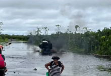 Intensas lluvias en Urabá chocoano causan desbordamientos y vías anegadas